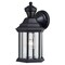 Vaxcel Auburn Aluminum 6.25-in. W 1 Light Black Motion Sensor Dusk/Dawn Outdoor Wall Lantern Clear Glass T0731 - alternate 8